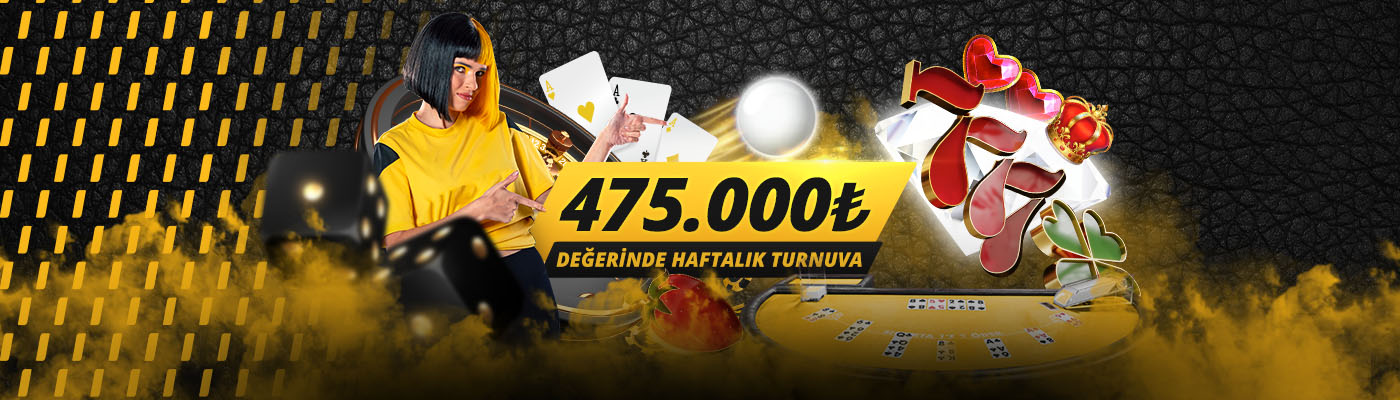 MOBİLBAHİSLİLERE ÖZEL TURNUVALAR 475,000